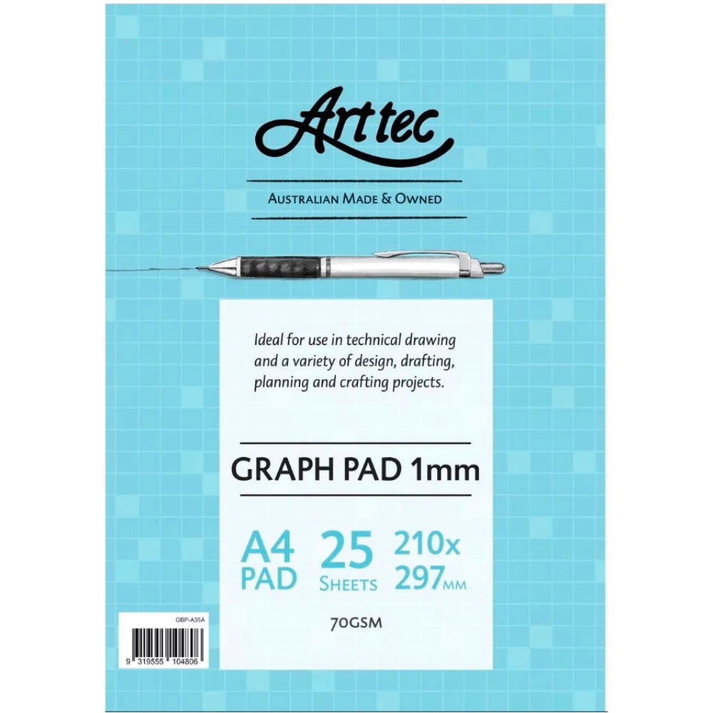 ARTTEC Graph Pad 1mm A4