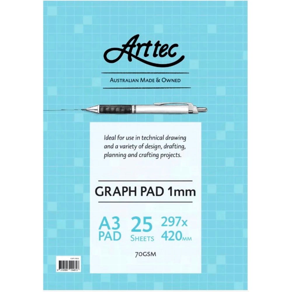 ARTTEC Graph Pad 1mm A3