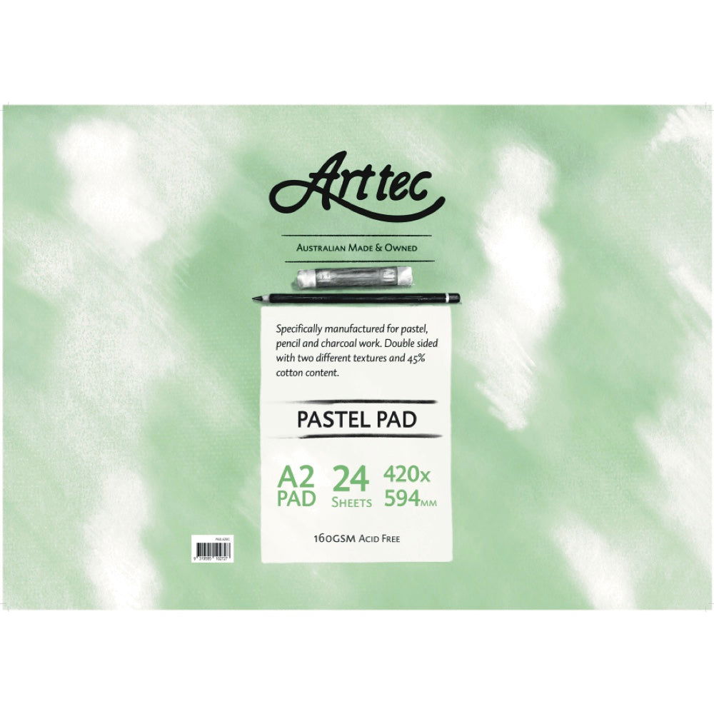 ARTTEC PASTEL PAD 160gsm 24 SHEETS A2