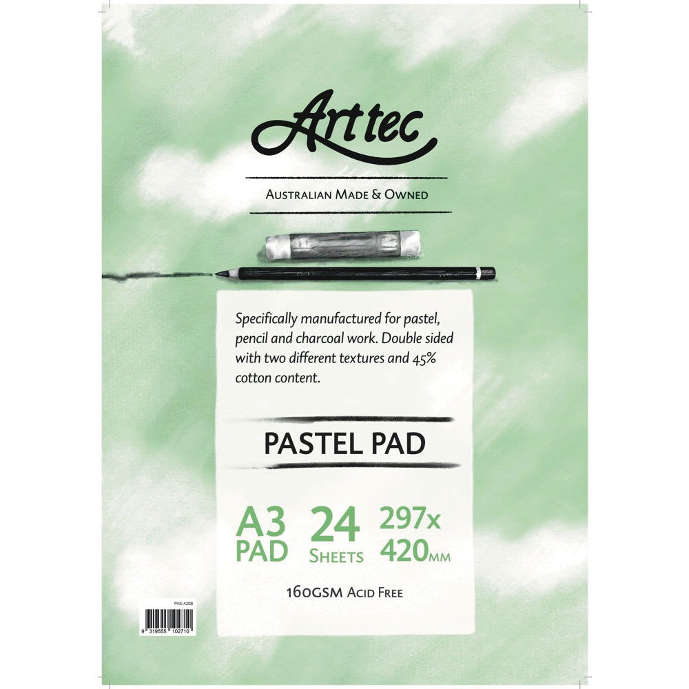 ARTTEC PASTEL PAD 160gsm 24 SHEETS