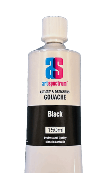 Art Spectrum Artists GOUACHE 150ml BLACK