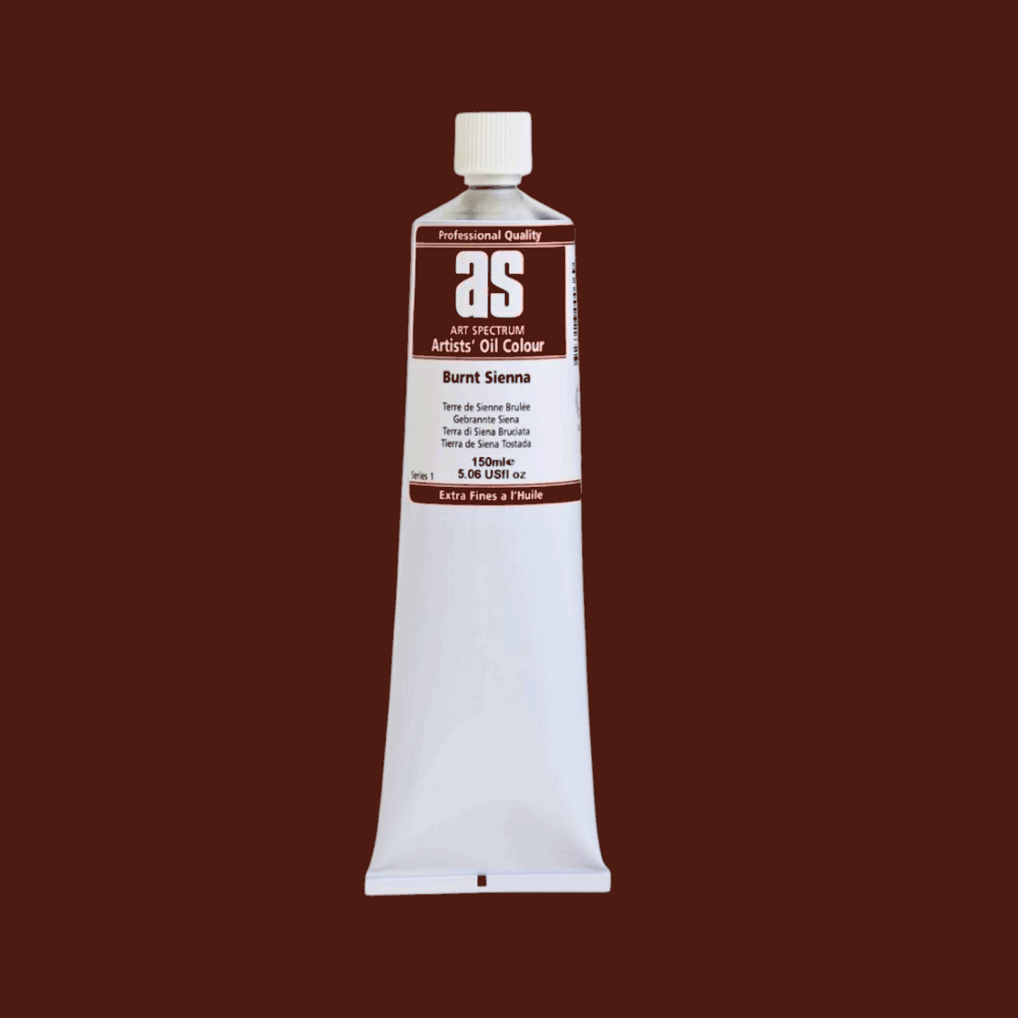 Art Spectrum Artists Oil Paint 150ml S1 Burnt Sienna