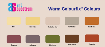 Art Spectrum Colourfix Original 340g 23x30cm WARM pack of 10