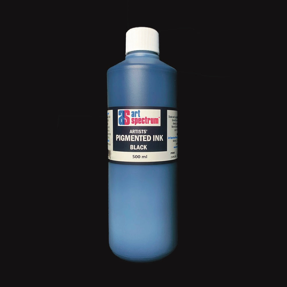 Art Spectrum Pigmented INK 500ml BLACK