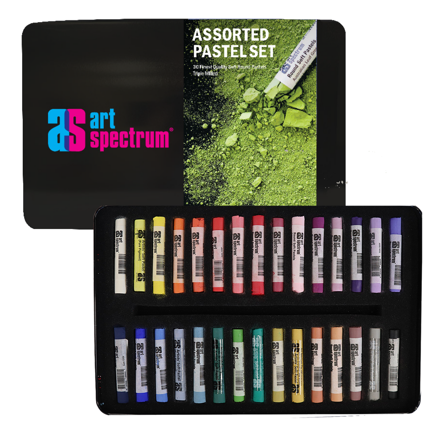 Art Spectrum Soft PASTEL Set of 30 - Assorted Colours