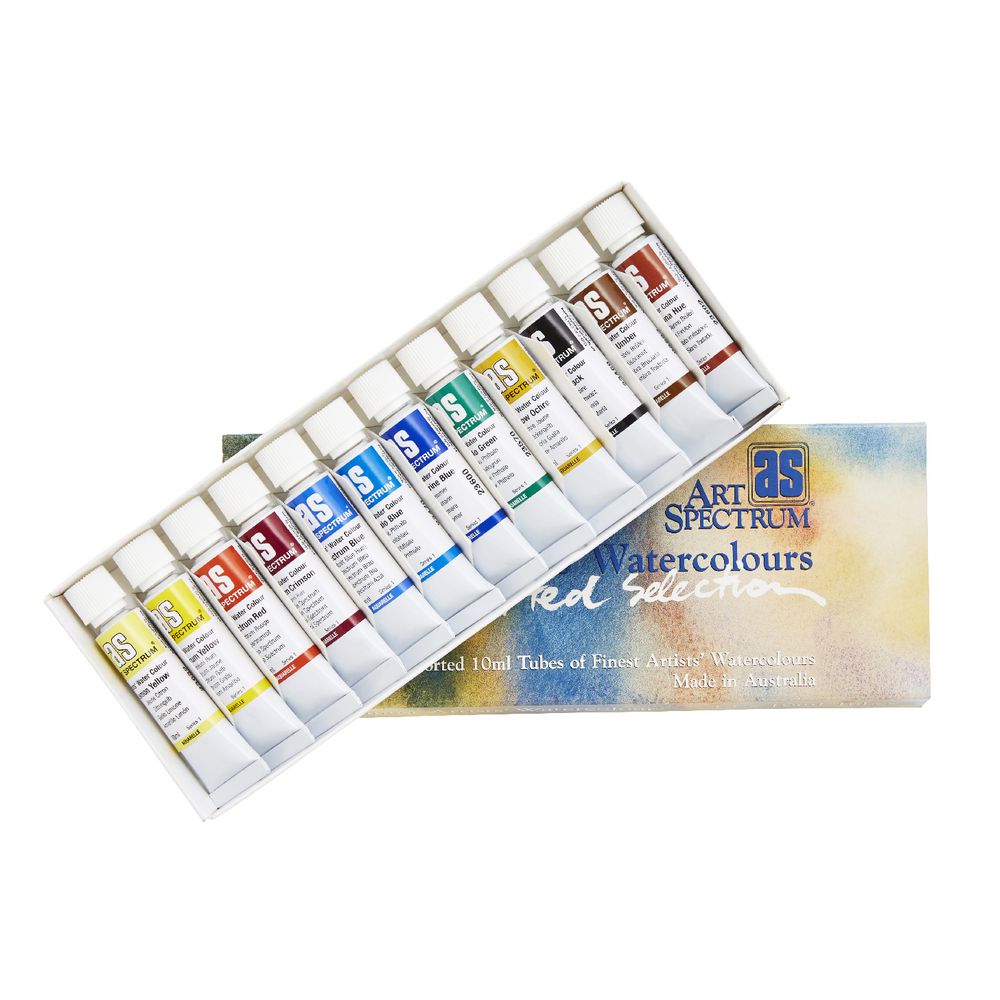 Art Spectrum Watercolour Boxed Set of 12 Assorted