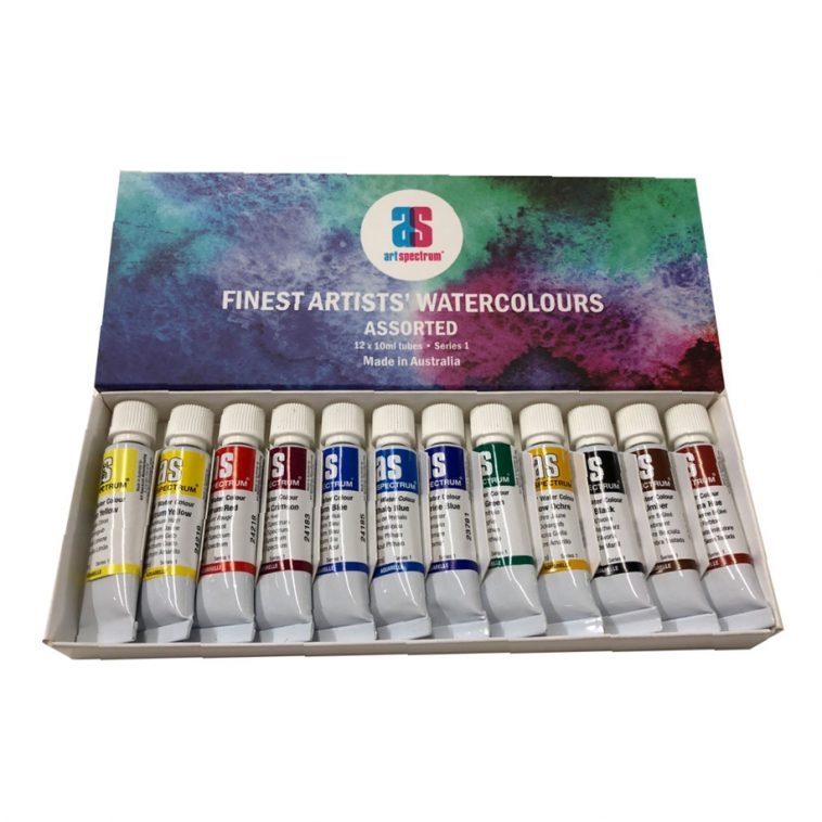 Art Spectrum Watercolour Boxed Set of 12 Assorted