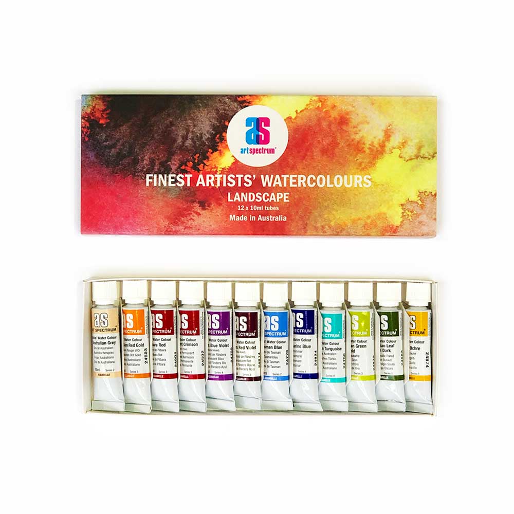 Art Spectrum Watercolour Boxed Set of 12 Landscape