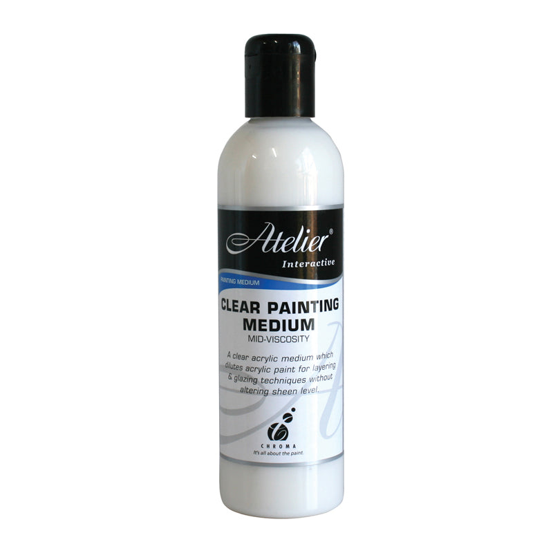 Atelier 250ml Clear Paint Medium