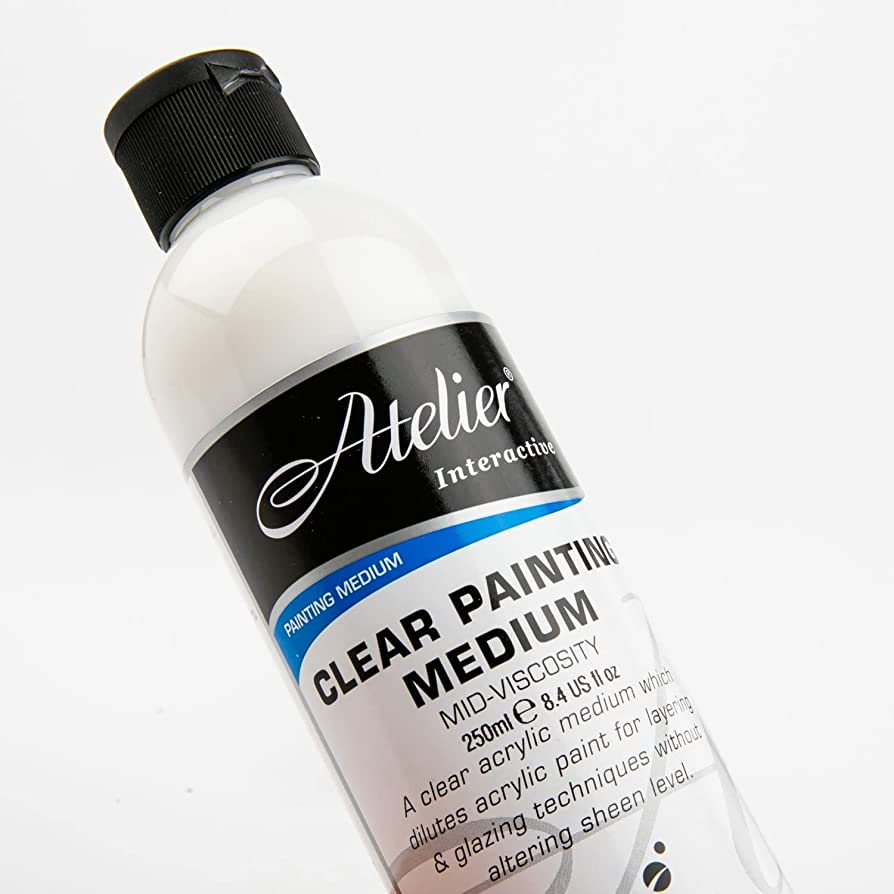 Atelier 250ml Clear Paint Medium