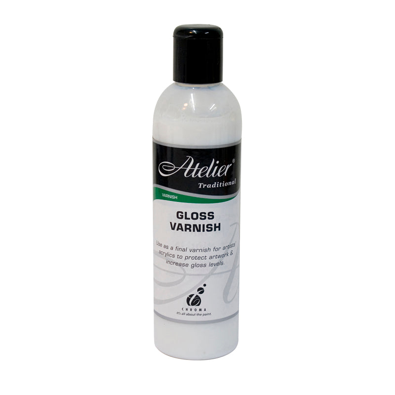 Atelier 250ml Gloss Varnish