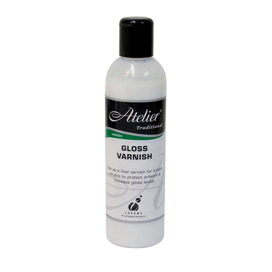 Atelier 250ml Gloss Varnish