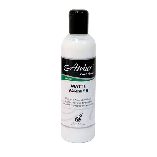 Atelier 250ml Matte Varnish