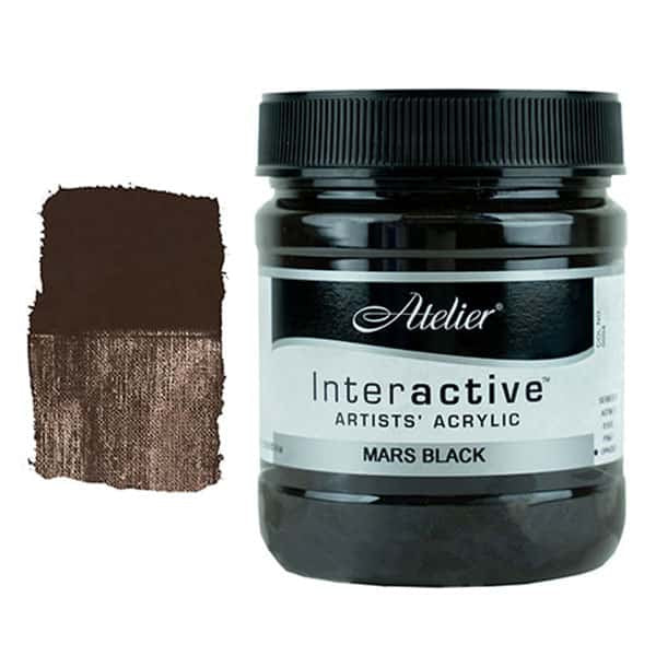 Atelier Interactive Acrylic 1 Litre S1 Mars Black