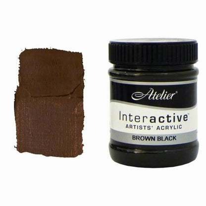 Atelier Interactive Acrylic 250ml S1 Brown Black