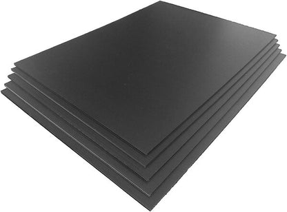 BLACK Corflute Corrugated Board 610 x 915 x 5mm