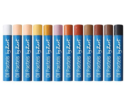 Basics Oil Pastels Skin Tone Set of 12