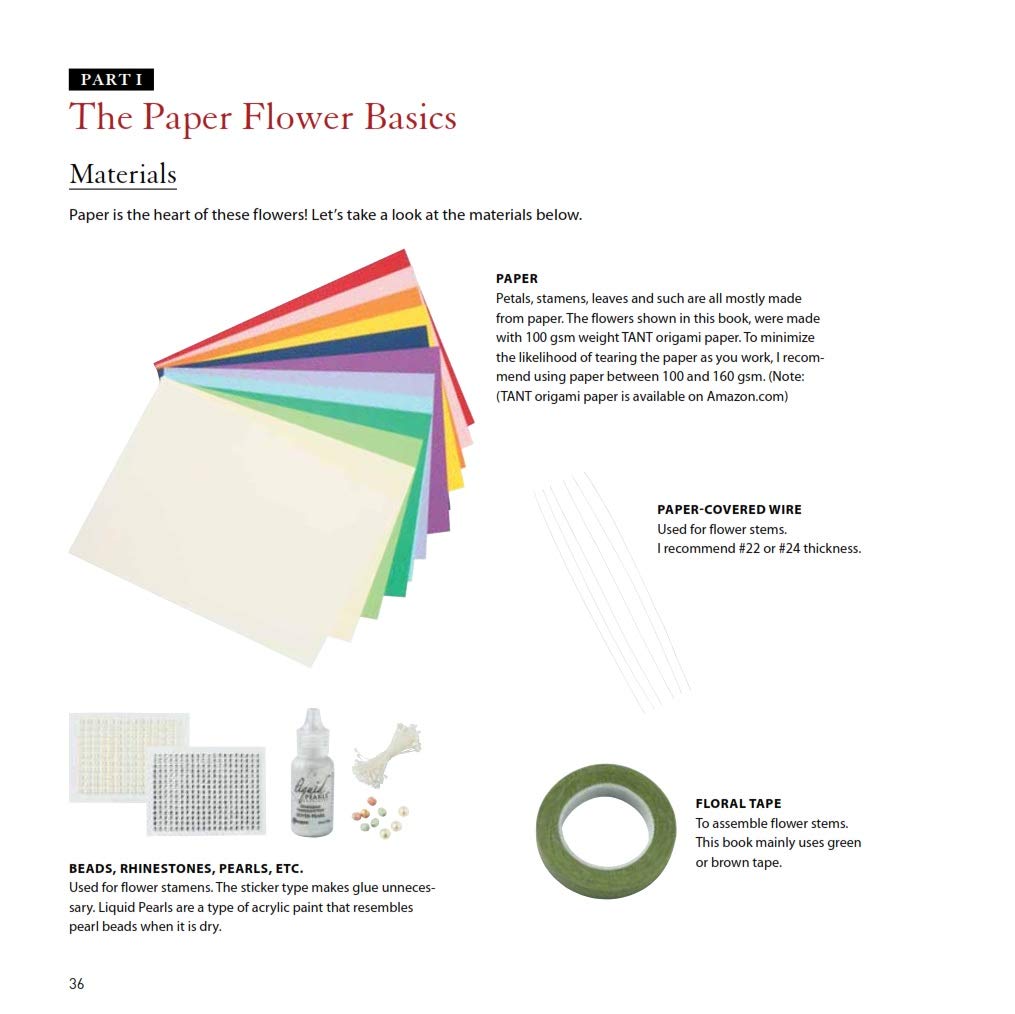 Book - Japanese Paper Flowers