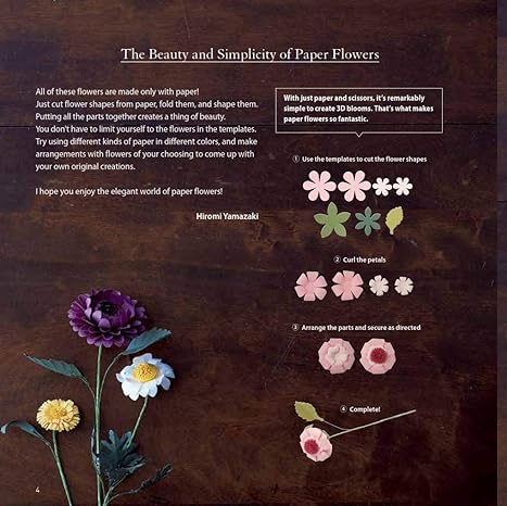 Book - Japanese Paper Flowers