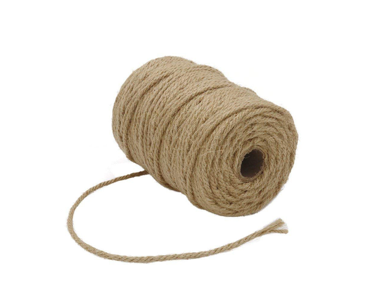 Brown Jute Twine Fine - 450gm