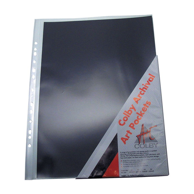 COLBY REFILLABLE DISPLAY SLEEVES - single A3 for 620A3