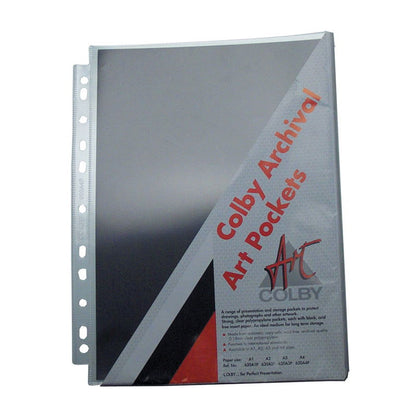 COLBY REFILLABLE DISPLAY SLEEVES - single A4 for 620A4