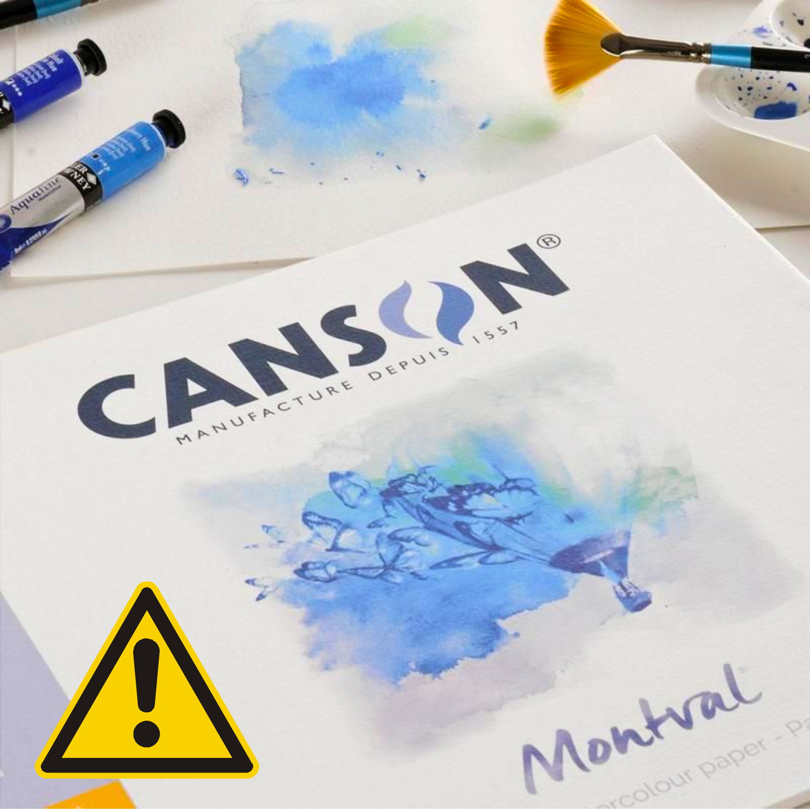 Canson Montval Watercolour MAXI Pad 200gsm 100 sheet