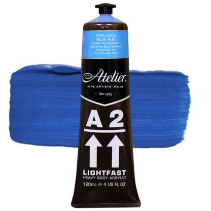 Chroma A2 Acrylic 120ml Cerulean Blue Hue