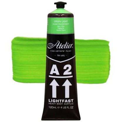 Chroma A2 Acrylic 120ml Green Light Hue