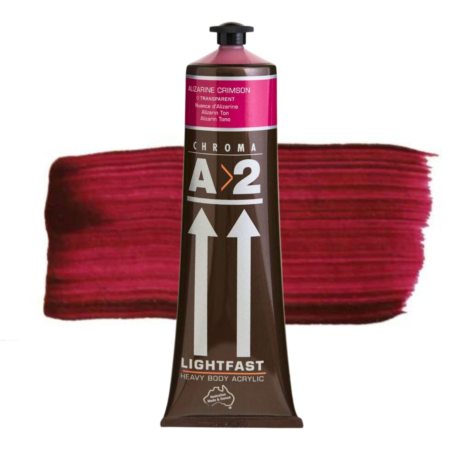 Chroma A2 Acrylic 120ml Alizarine Crimson Hue