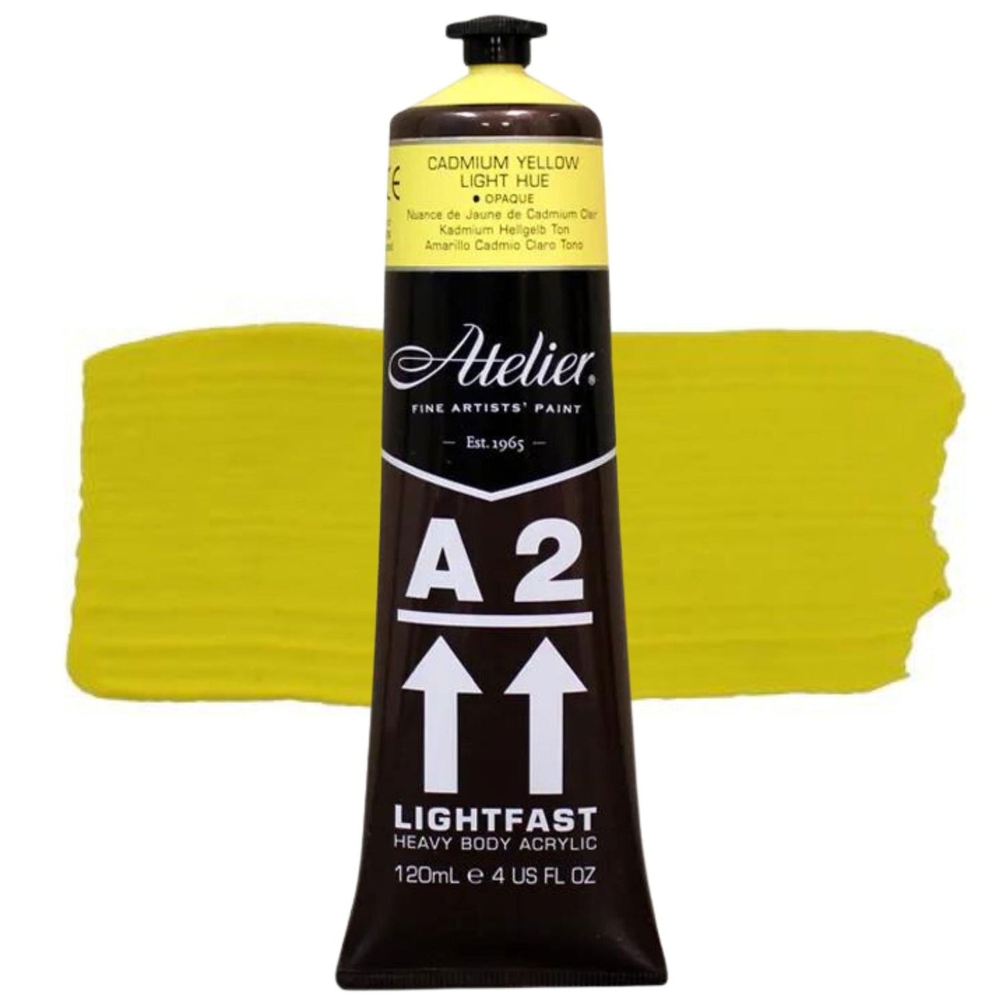 Chroma A2 Acrylic 120ml Cadmium Yellow Light Hue