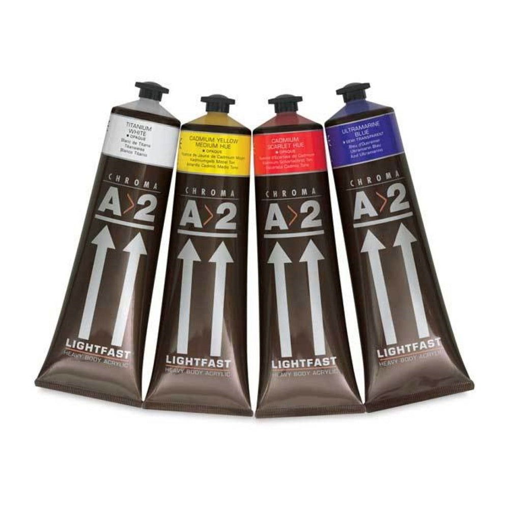 Chroma A2 Acrylic 120ml Set of 4