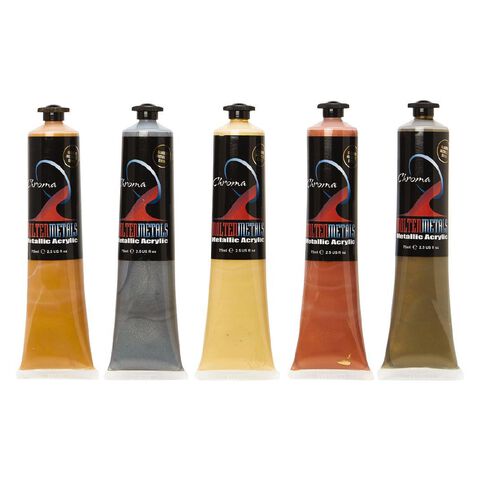 Chroma Molten Metals 5 x 75ml set