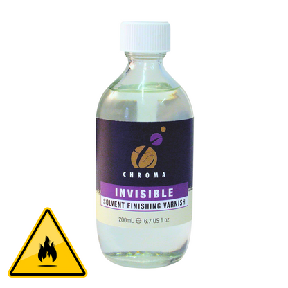 Chroma Solvent Varnish 200ml Invisible