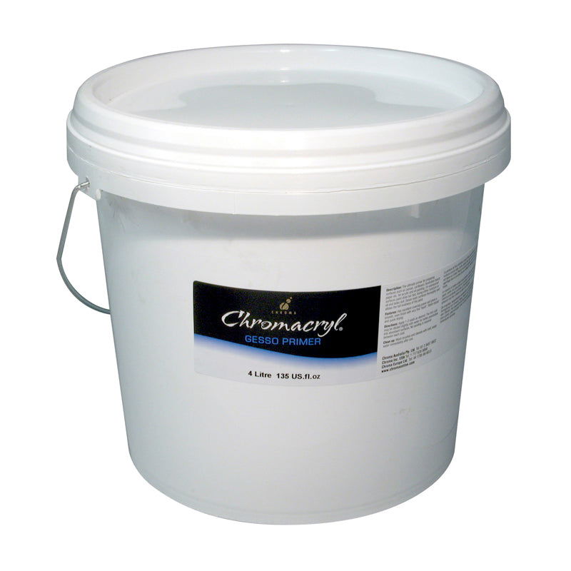 Chromacryl Gesso Primer 4 Litres