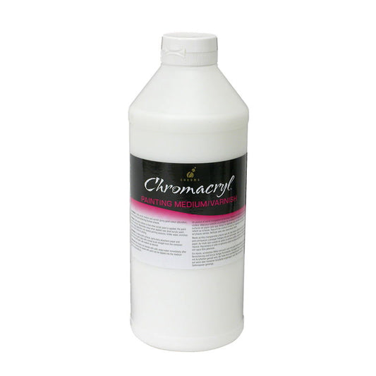 Chromacryl Painting Medium and Varnish 1 Litre