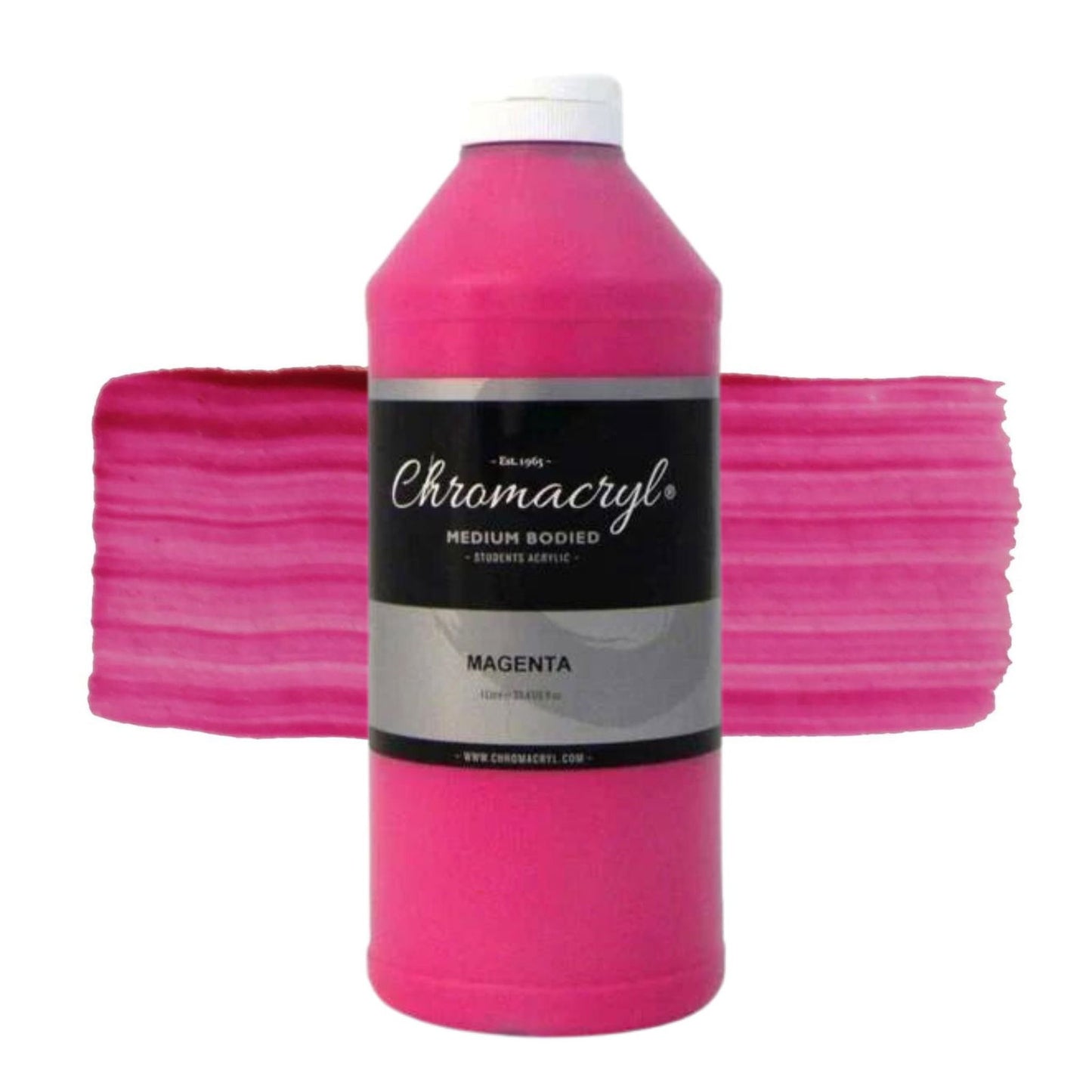 Chromacryl Student Acrylic 1 Litre Magenta