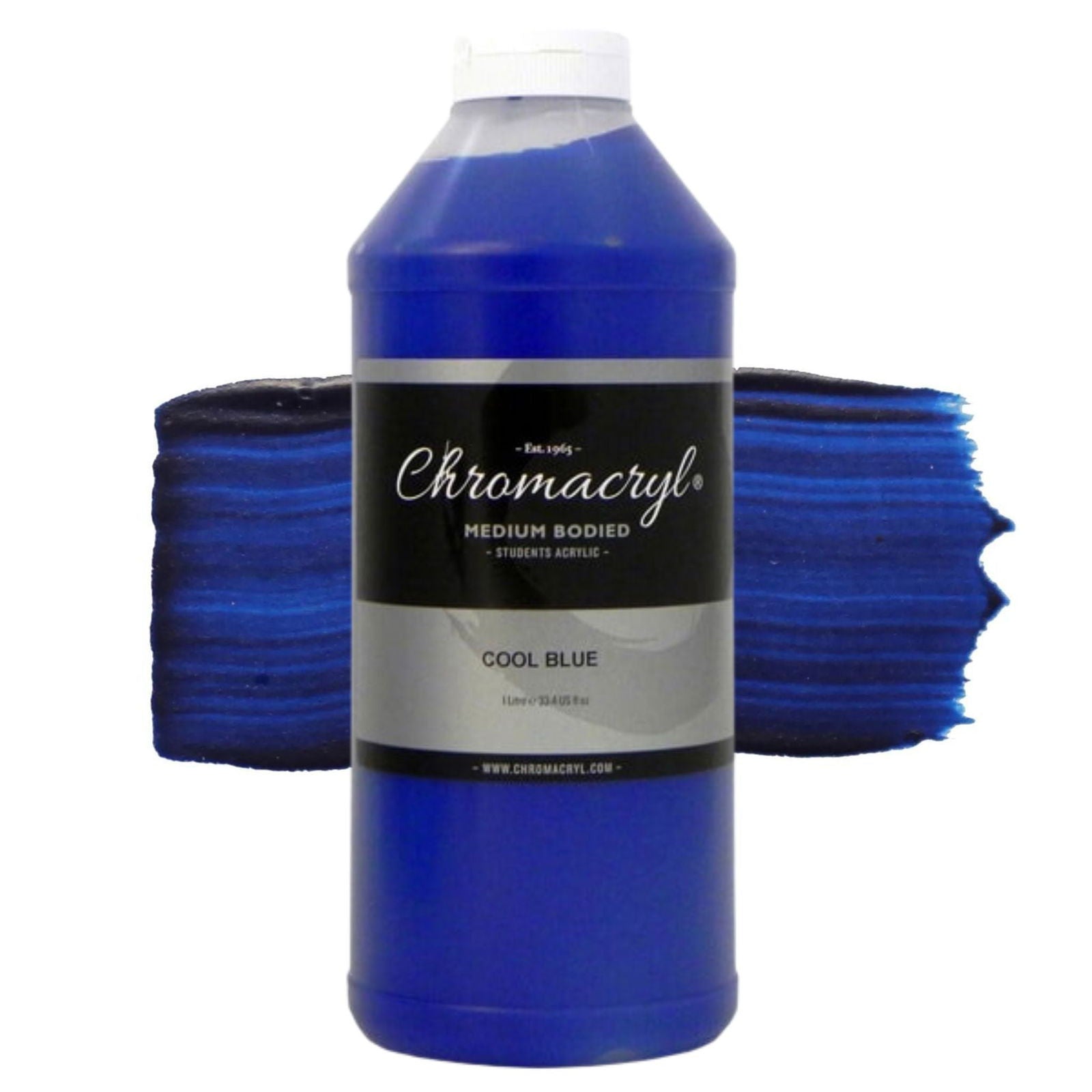 Chromacryl Student Acrylic 1 Litre Cool Blue