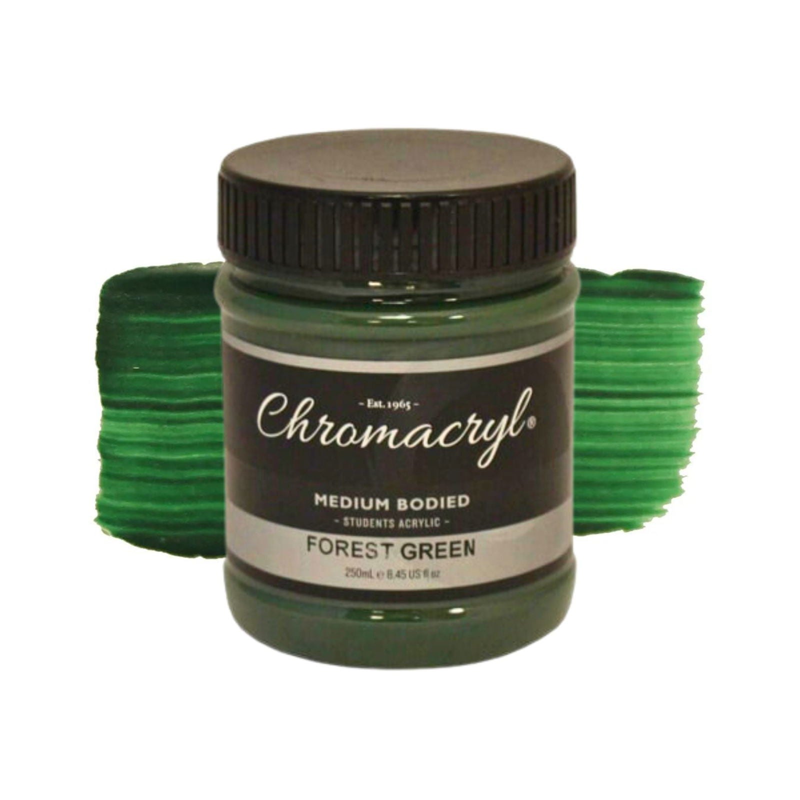 Chromacryl Student Acrylic 250ml Forest Green