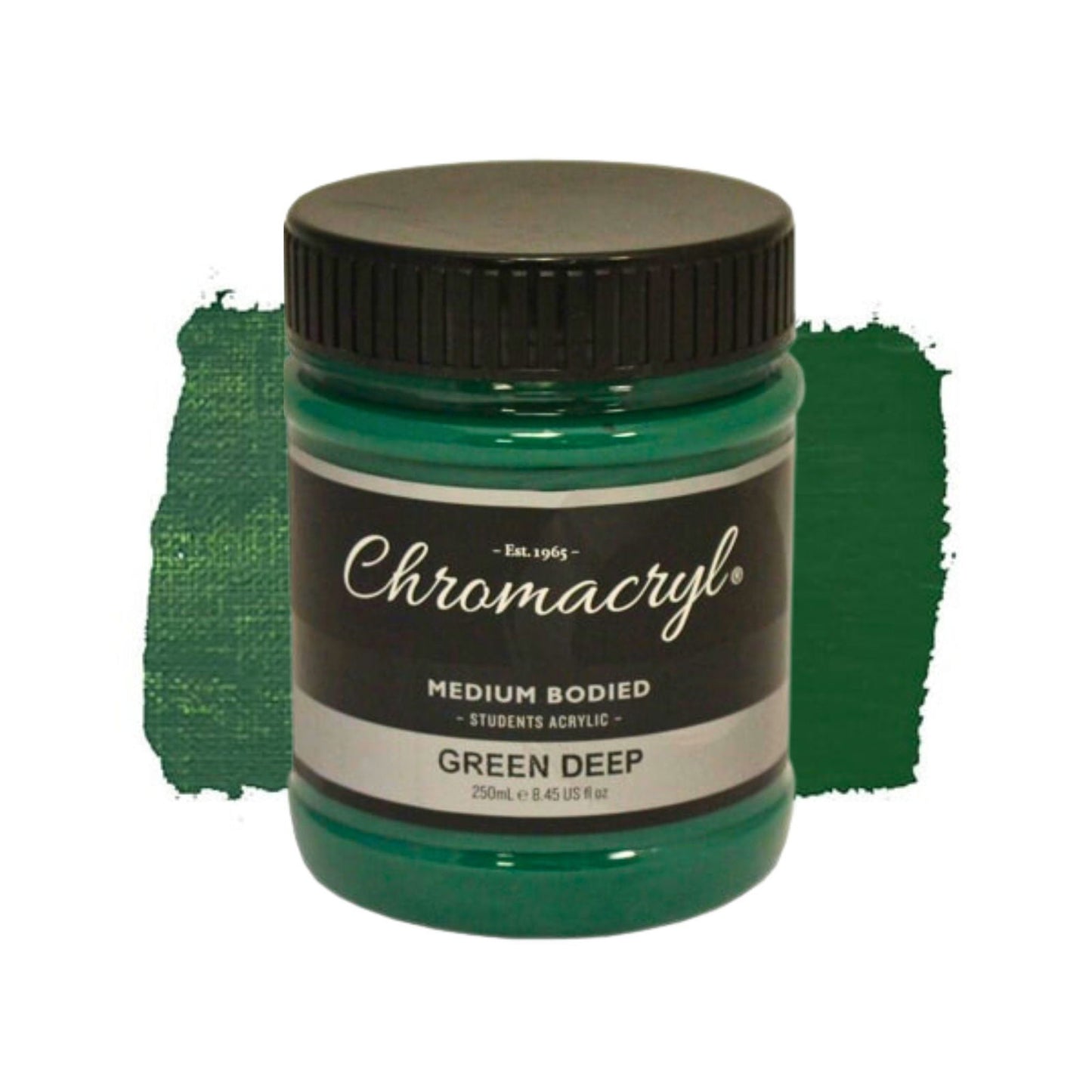 Chromacryl Student Acrylic 250ml GREEN DEEP