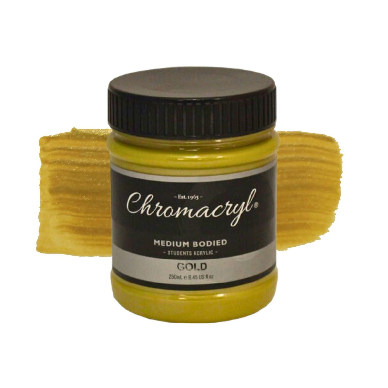 Chromacryl Student Acrylic 250ml Gold