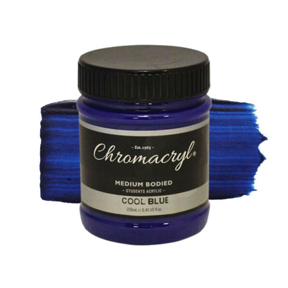 Chromacryl Student Acrylic 250ml Cool Blue