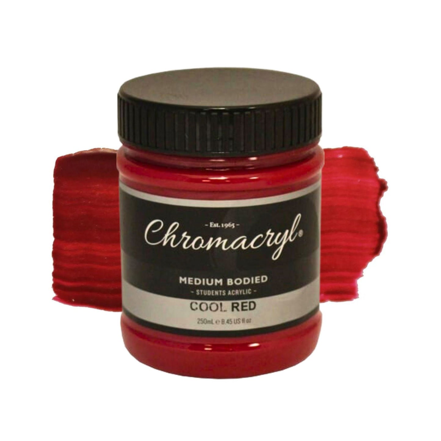 Chromacryl Student Acrylic 250ml Cool Red