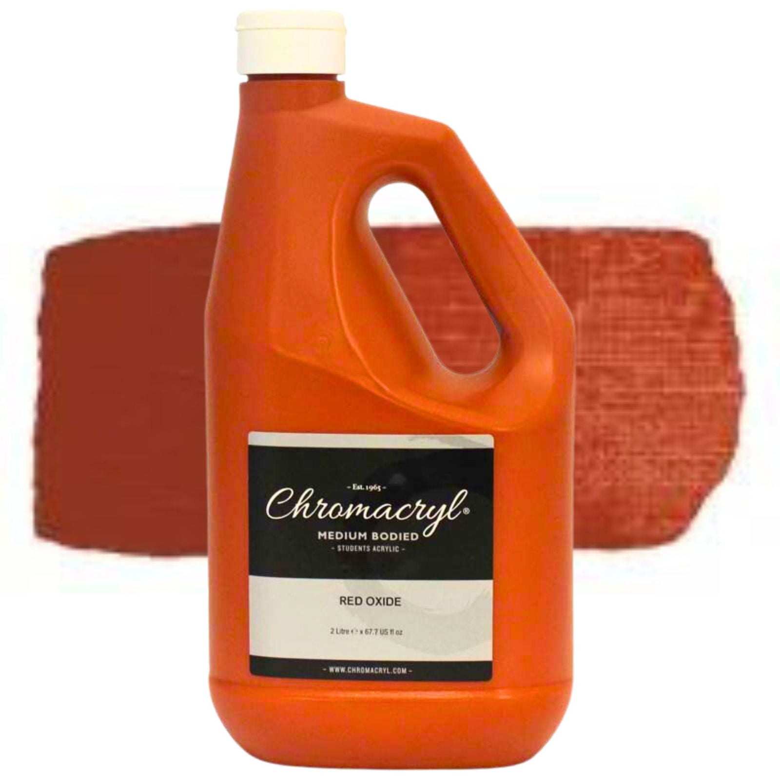 Chromacryl Student Acrylic 2 Litres Red Oxide