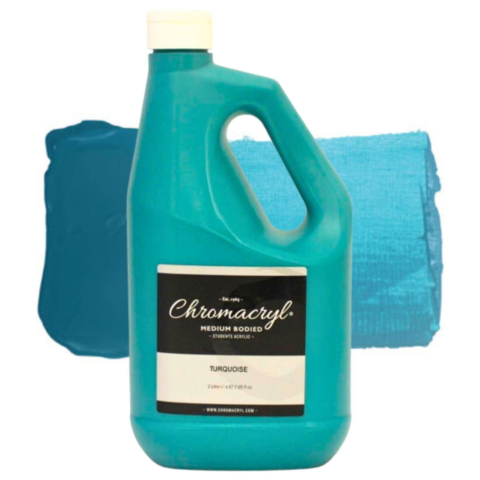 Chromacryl Student Acrylic 2 Litres Turquoise