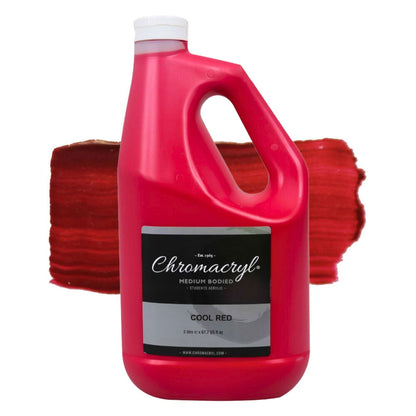 Chromacryl Student Acrylic 2 Litres Cool Red