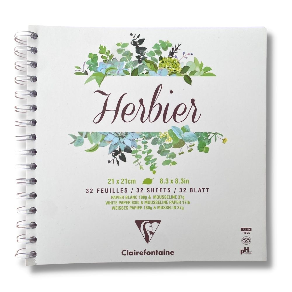 Clairefontaine 21 x 21cm Herbier 180g Compendium - Clairefontaine