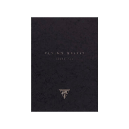 Clairefontaine Flying Spirit Sketch Book 90gsm 16 x 21cm BLACK