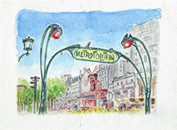 Clairefontaine Watercolour Learning Pad 10 x 15cm Cityscapes - Clairefontaine