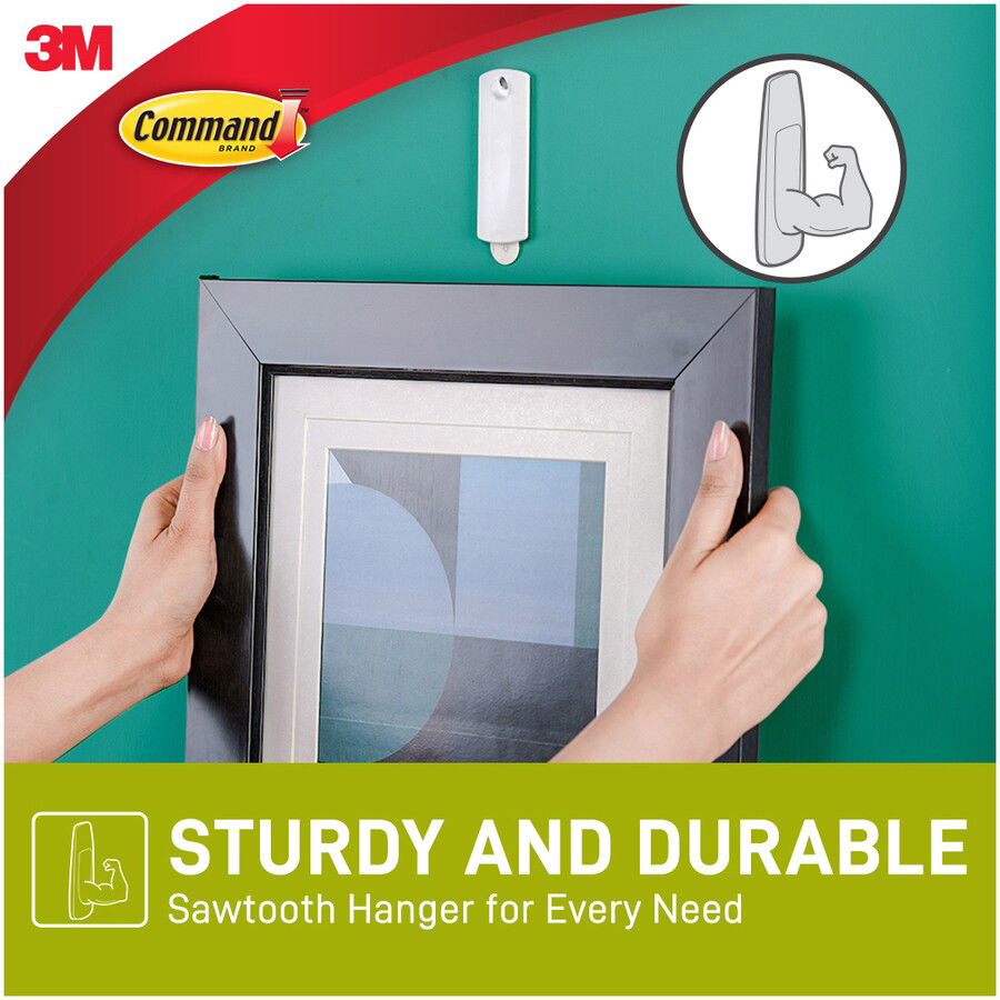 Command 3M Adhesive Sawtooth Pic Hanger